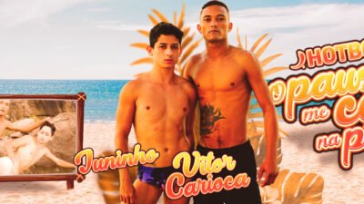 O pauzudo me comeu na praia