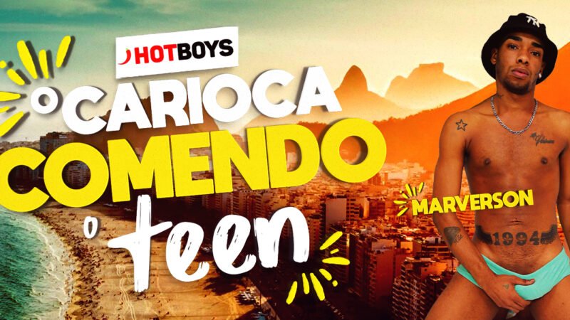 O carioca comendo o novato