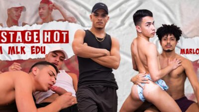 Backstage Hot com Mlk Edu – Marlon Carioca e Luís Leite