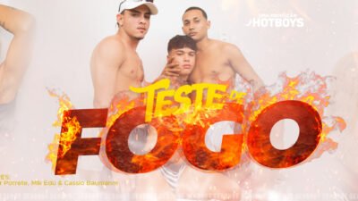 Teste de fogo! Mlk Edu e Porrete x Cassio Bauman