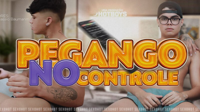 Pegando no controle!